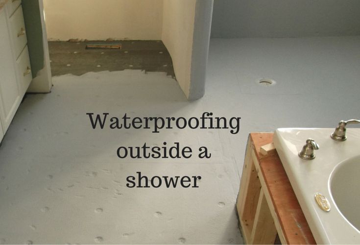 Waterproof Bathroom floor