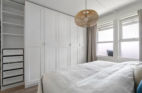 Bedroom Full wall cabinets