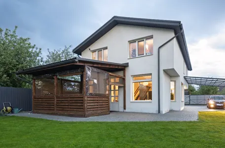 Luxury exterior remodeling work