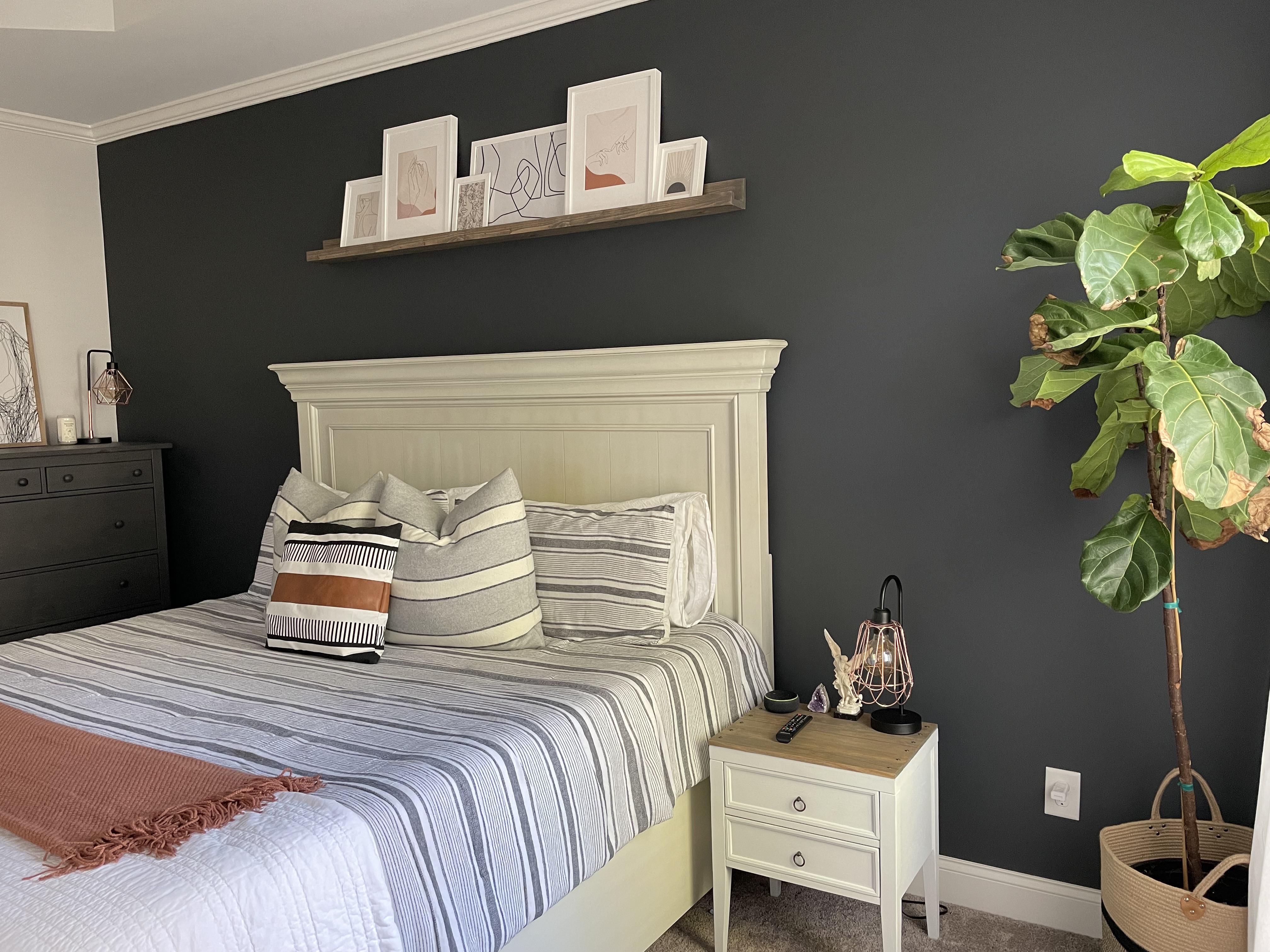 Charcoal Accent Wall