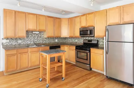 Wooden kitchen cabinets