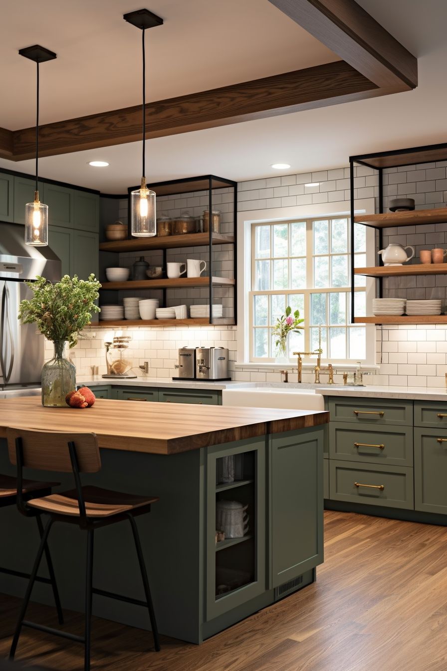 Oversized kitchen island trend in Texas home 2026