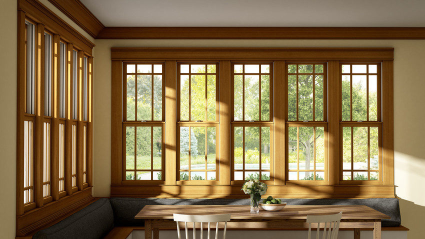 Windows placement for natural light