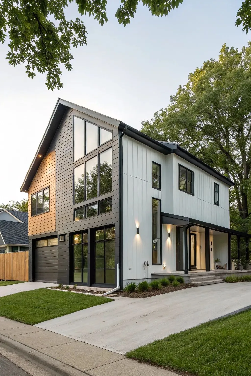 Aluminum siding on a home built for humid weather durability