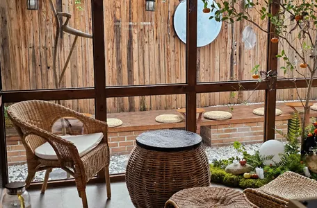 Wooden Sunroom Addition