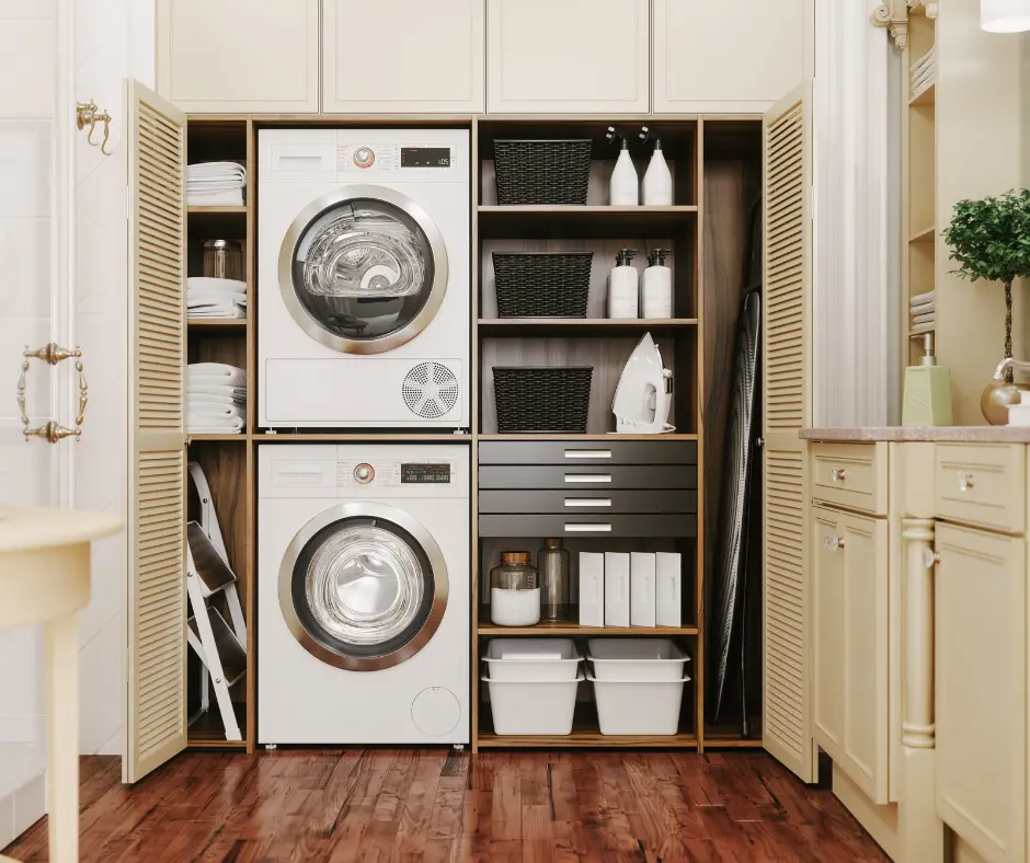 Custom Laundry Room Cabinets