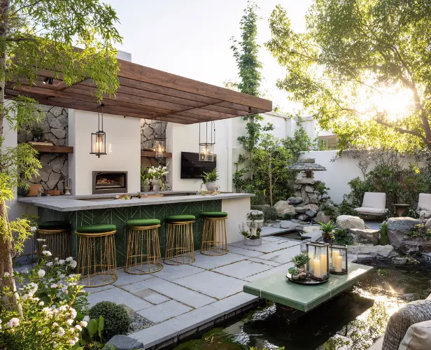 Magnolia Deck, Patio & Outdoor Kitchen