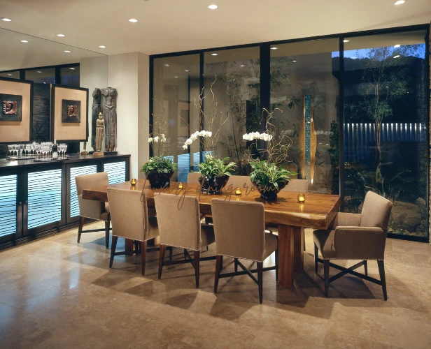 Custom Living and Dining Room Design