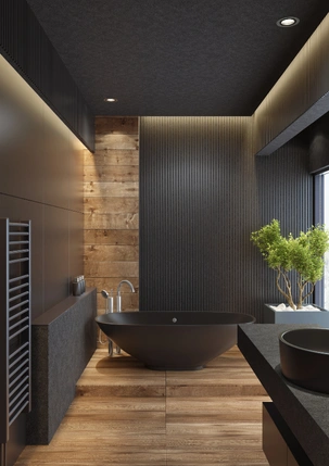 Luxury Spa Bathroom Details
