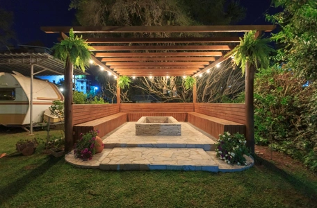 Outdoor Living Space Construction Progress