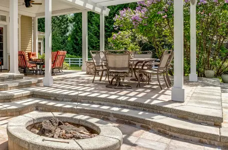 Completed Deck, Patio and Outdoor Kitchen