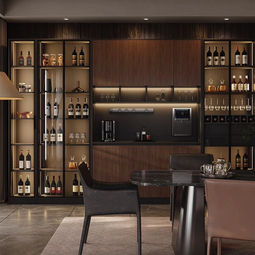 Compact Luxury Bar Cabinets in Shenandoah, Texas