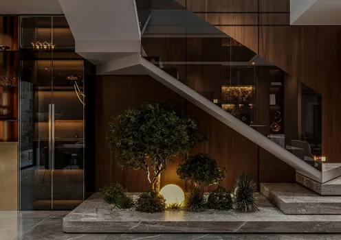 Custom Feature Walls in Cypresswood Glen Spring, Texas