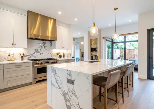 Kitchen Islands & Open Layout Design in Spring Trails Spring, Texas