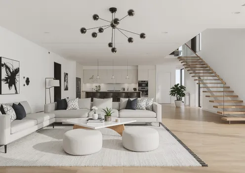 Open-Concept Living Designs in Cypresswood Glen Spring, Texas