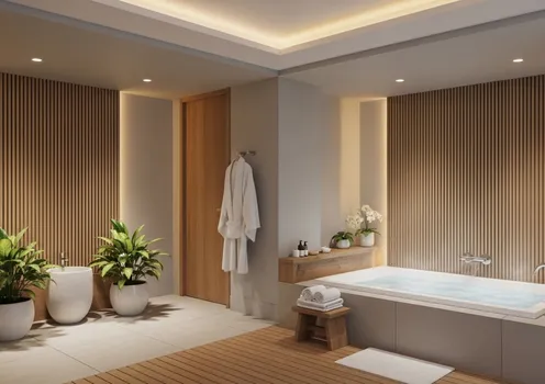 Spa-Inspired Bathrooms in Kingwood, Texas