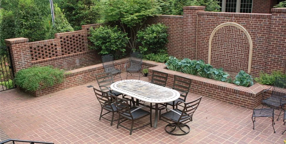 Brick Patio in Shenandoah, Texas