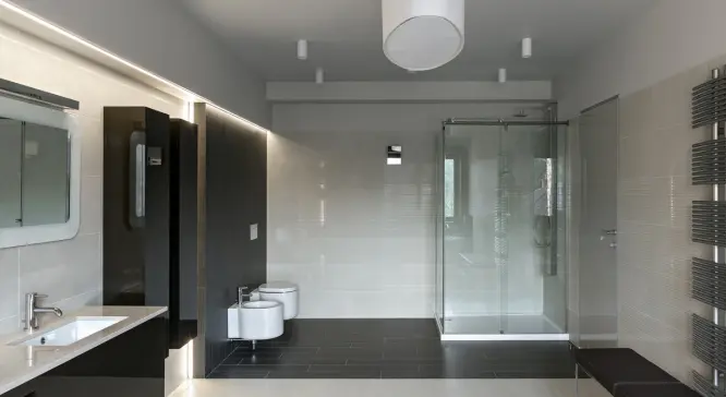Bathroom custom cabinet design and installation services in The Woodlands Texas